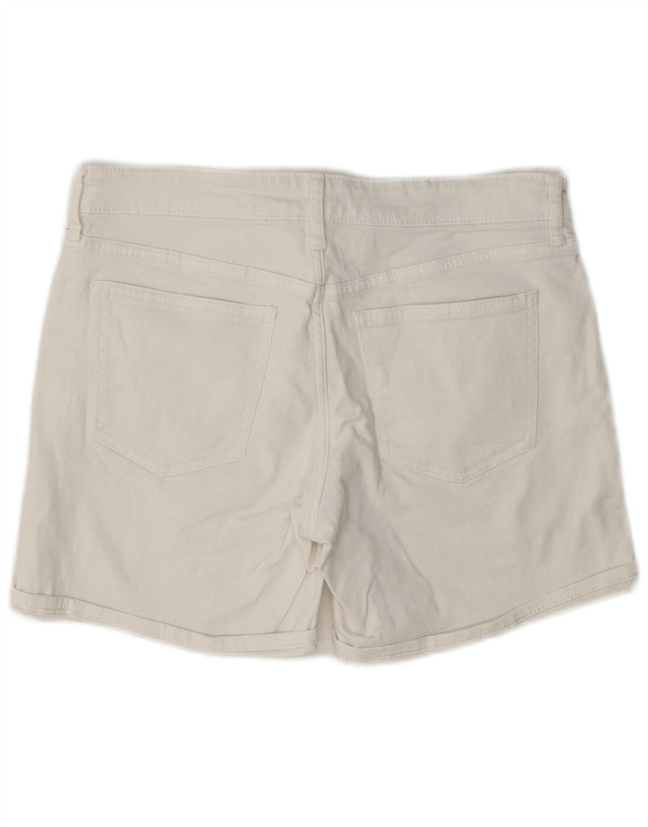 Gap Womens Standard Regular Denim Shorts W28 Mittelweiße Baumwolle