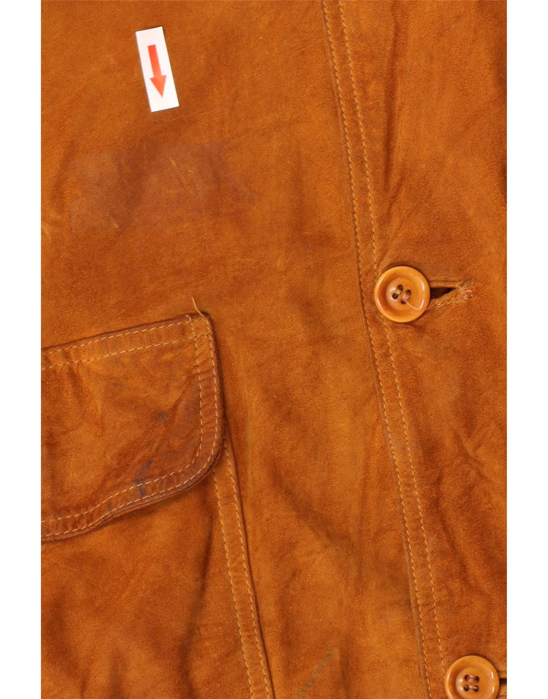 Harry&Moore Herren Wildleder Bomberjacke EU 56 3XL Beige Leder