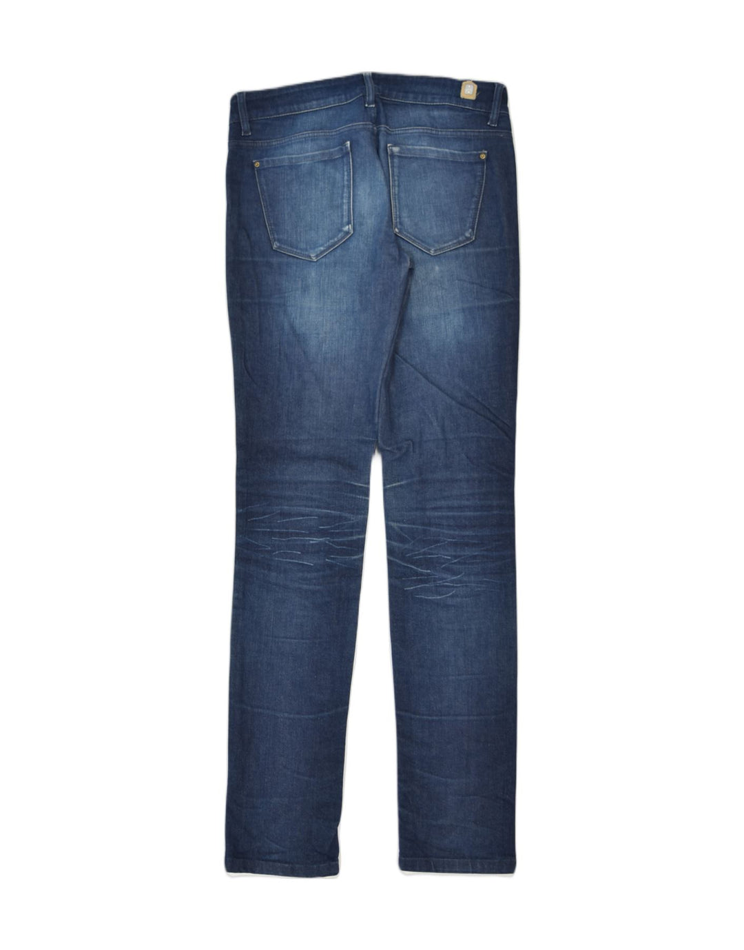 MASSIMO DUTTI Womens Slim Jeans US 4 Small W30 L32 Blue Cotton | Vintage | Thrift | Second-Hand | Used Clothing | Messina Hembry 