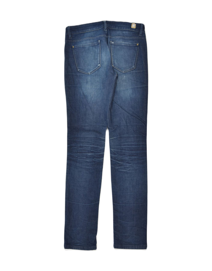 MASSIMO DUTTI Womens Slim Jeans US 4 Small W30 L32 Blue Cotton | Vintage | Thrift | Second-Hand | Used Clothing | Messina Hembry 