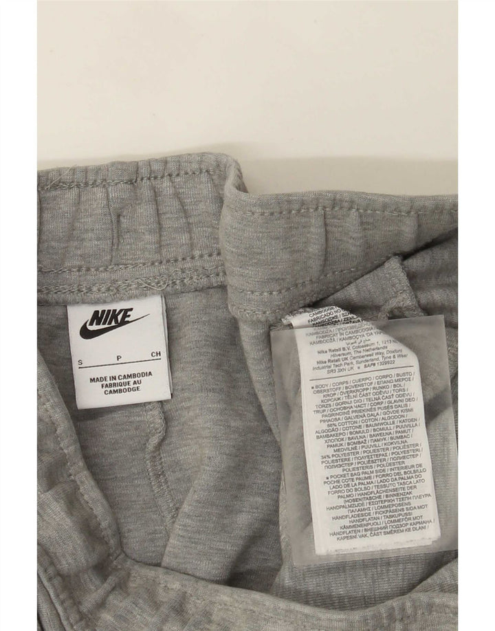 Nike Herren-Trainingshose, Jogginghose, Größe S, grau gefleckte Baumwolle