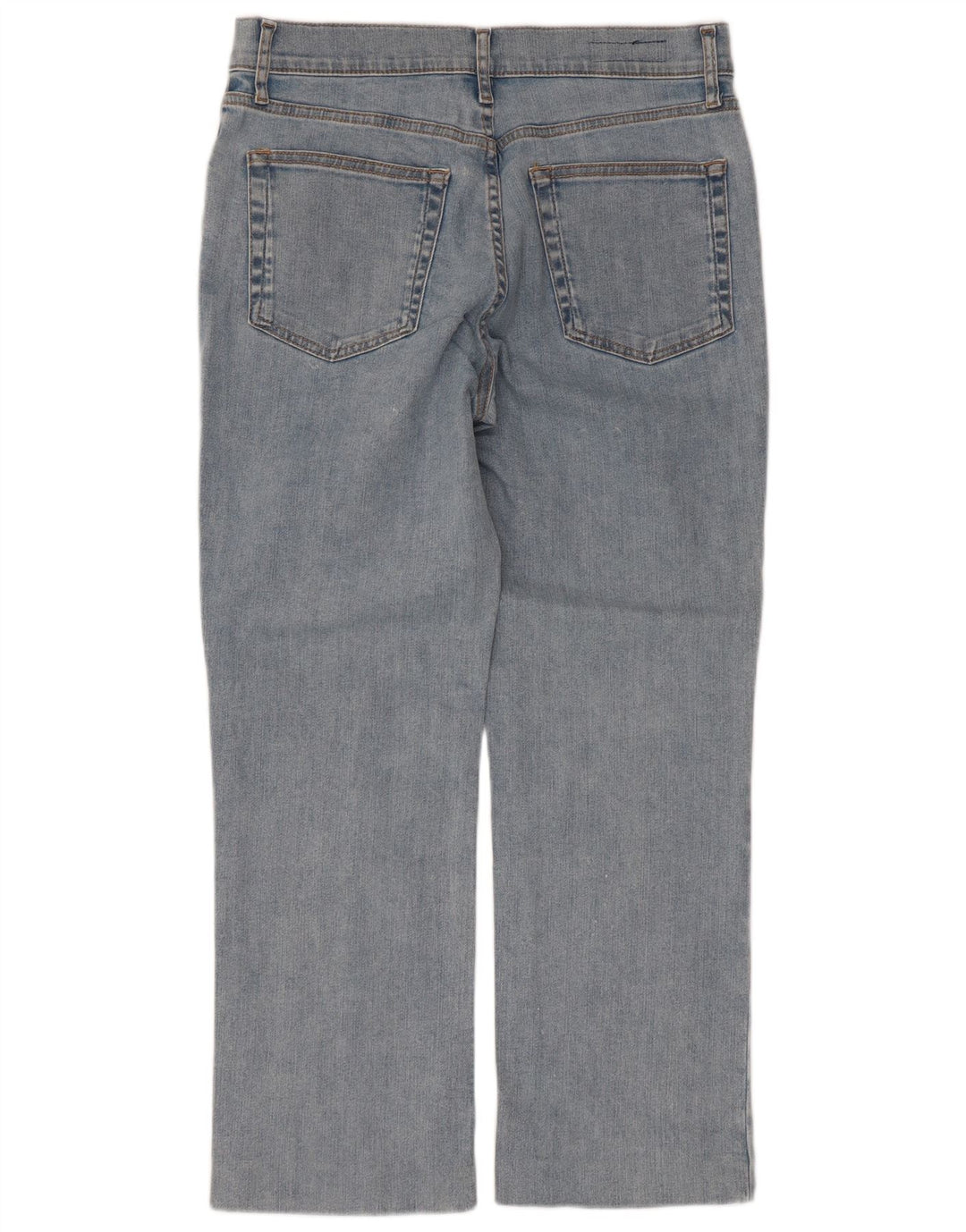 ZARA Damen Straight Jeans EU 40 Medium W30 L26 Blaue Baumwolle