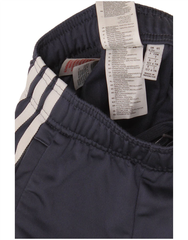 ADIDAS Jungen-Trainingsanzug, Hose, Jogger, 6–7 Jahre, Marineblau, Polyester