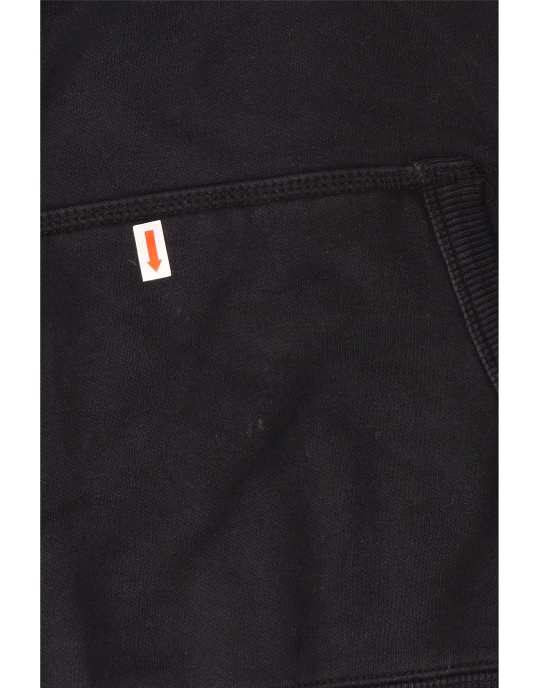 Puma Womens Graphic Hoodie Pullover UK 16 Große schwarze Baumwolle