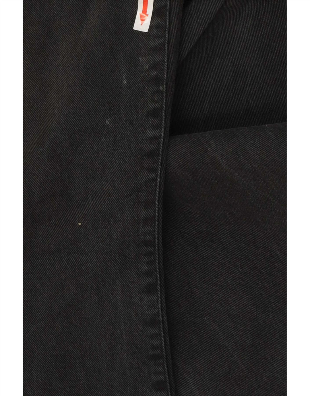 Armani Jeans Herren Straight W34 L32 Schwarze Baumwolle