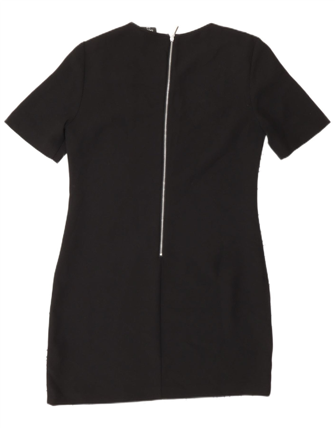 Oasis Damen-Etuikleid mit abstraktem Muster, UK 12, Mittelblau, Farbblock
