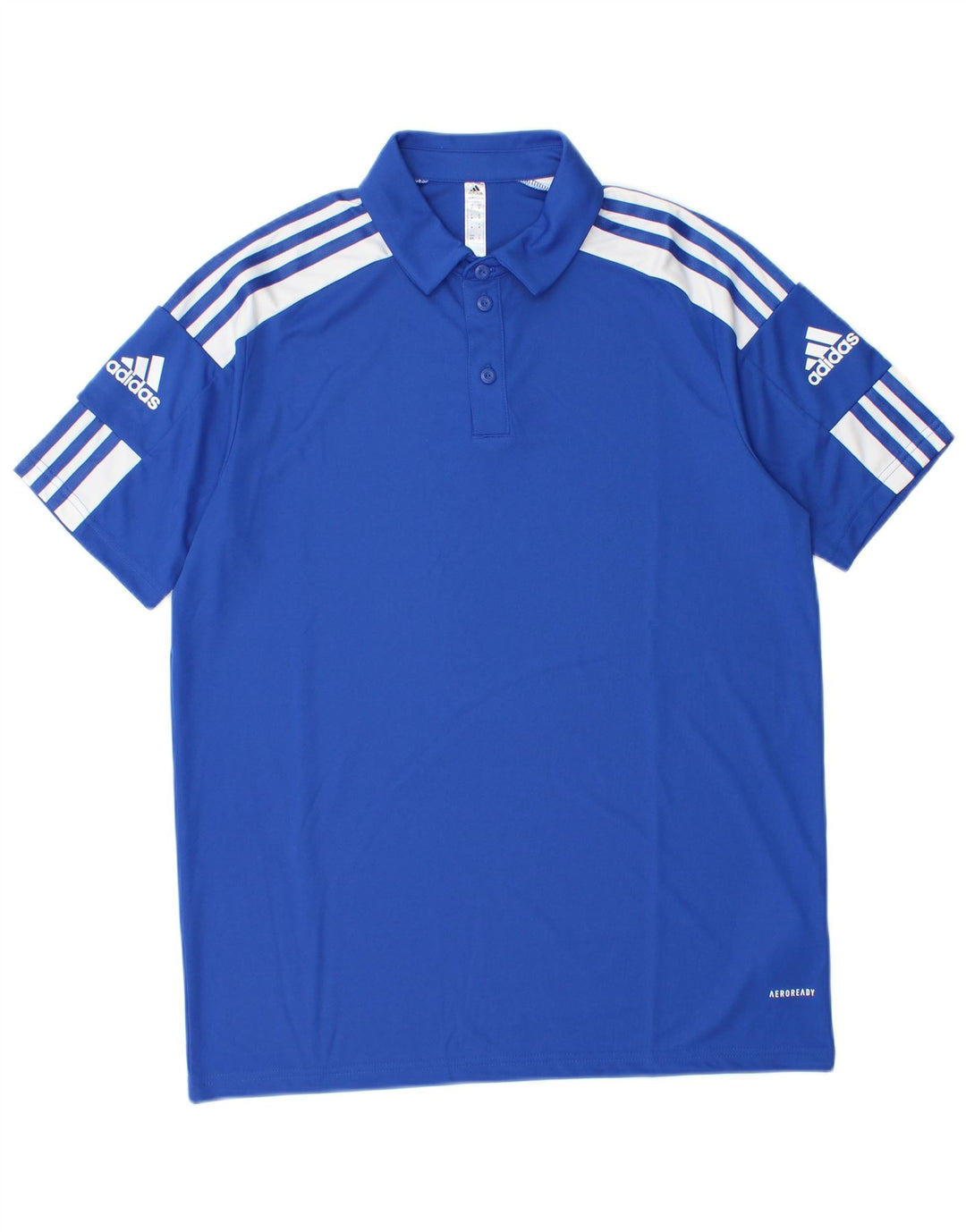 Adidas Herren Aeroready Graphic Poloshirt Mittelblaues Polyester
