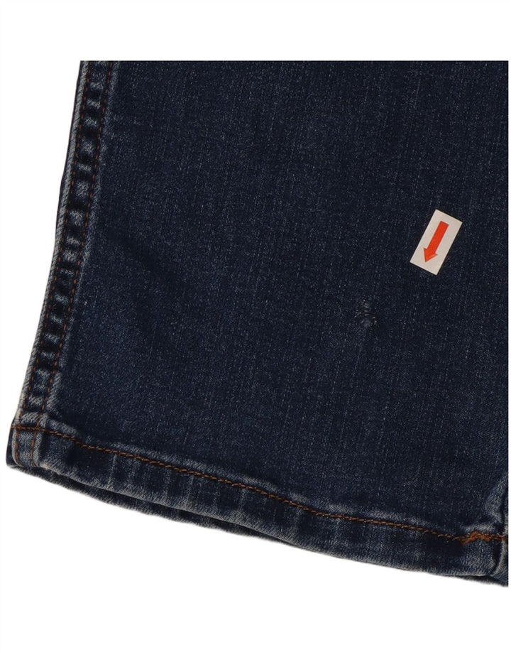 WRANGLER Herren Texas Straight Jeans W32 L34 Blaue Baumwolle