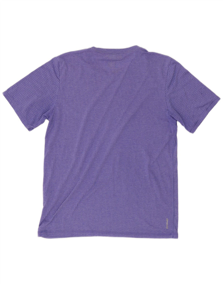 Adidas Herren Climacool T-Shirt Top Large Lila Polyester