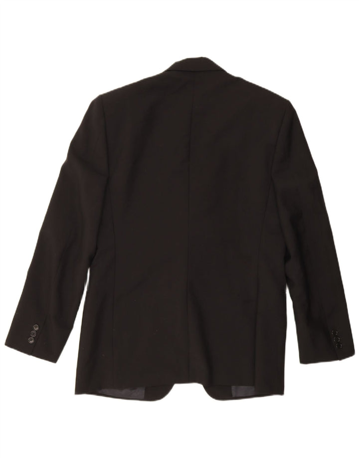 Pierre Cardin Herren 1-Knopf-Blazerjacke UK 38 Mittelschwarz