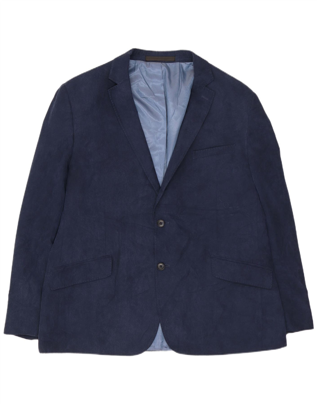 Marks & Spencer Herren-Blazer mit 2 Knöpfen, UK 44, 2XL, Marineblau, Polyester