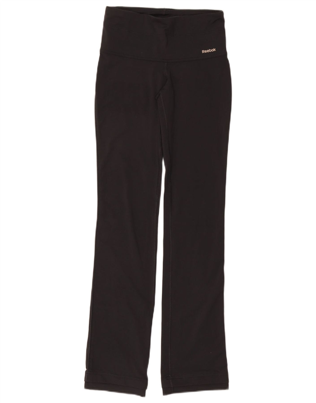 REEBOK Damen Leggings UK 10 Small Schwarz