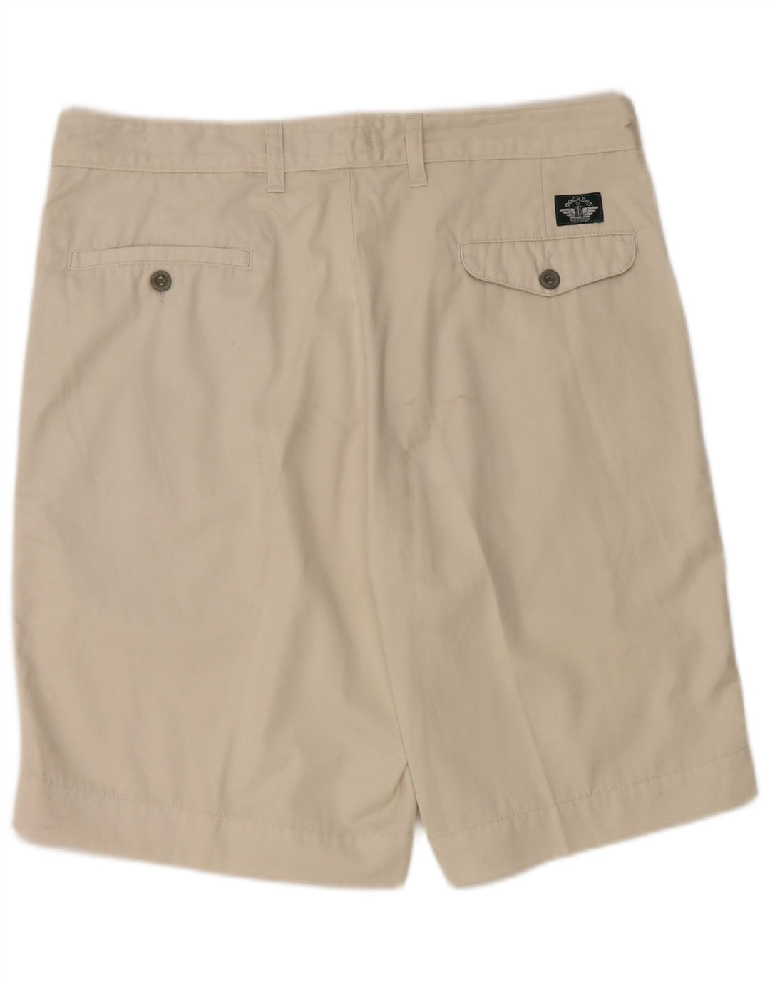 Dockers Herren Pegged Chino Shorts W36 Large Beige Baumwolle
