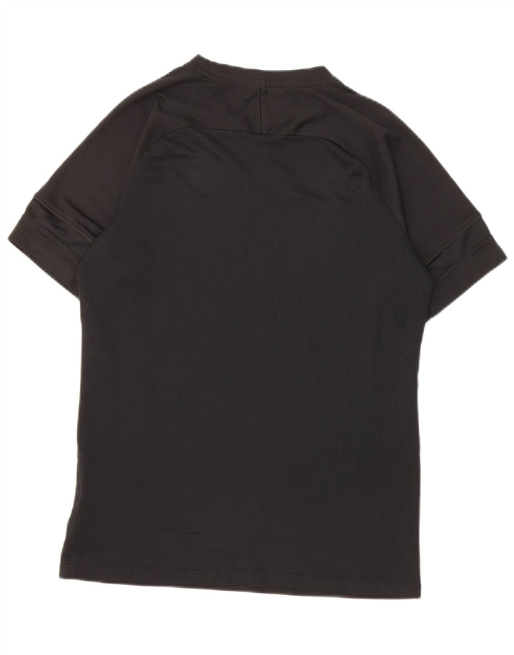 Nike Herren Dri Fit T-Shirt Top Small Schwarz