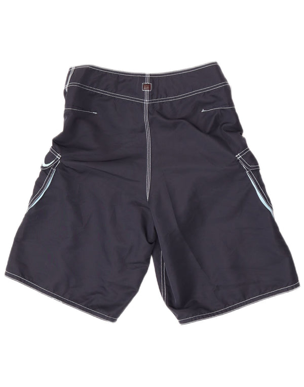 Quiksilver Herren Graphic Cargo Badeshorts Medium Marineblau Polyester