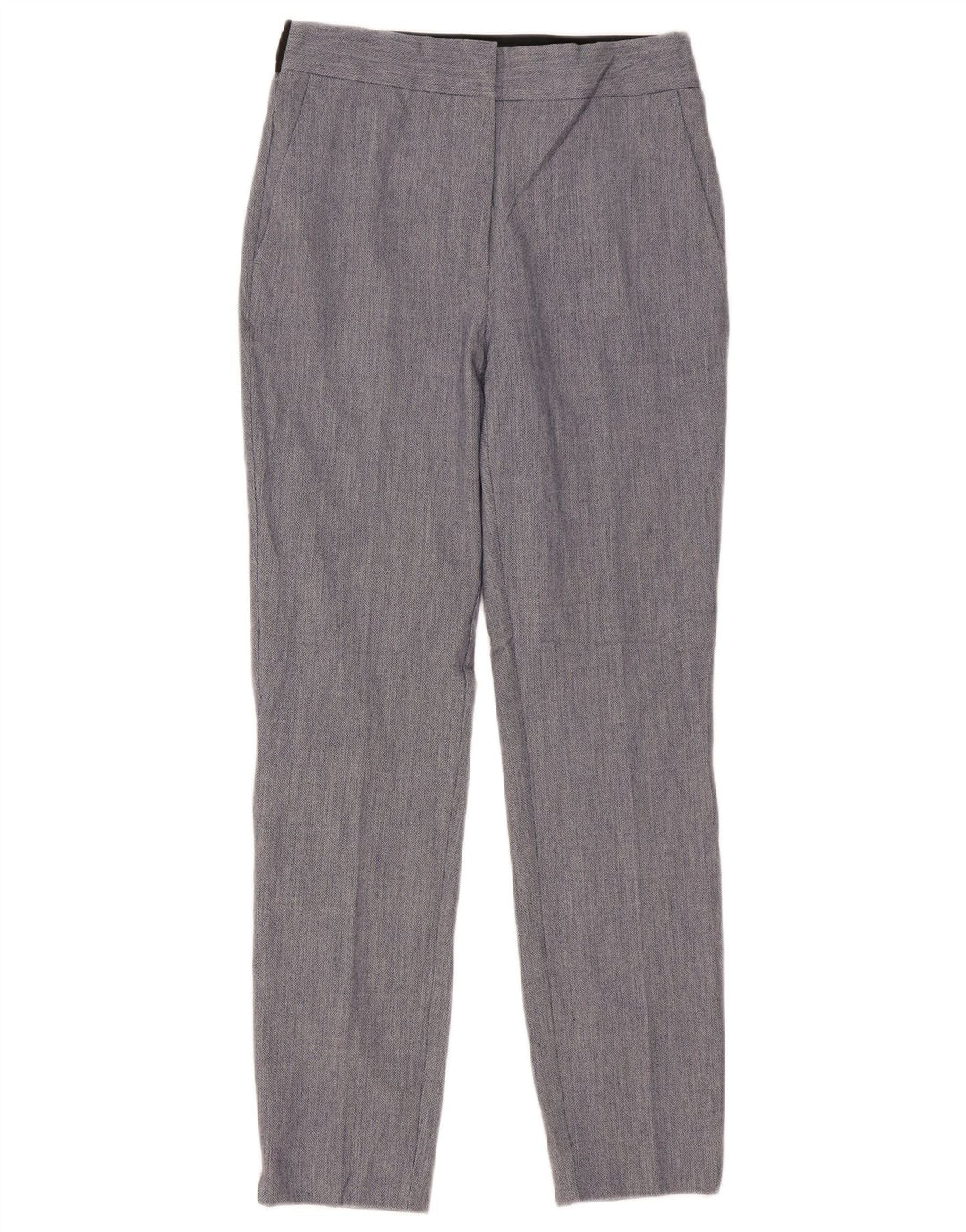 Zara Slim Chino-Hose für Damen, Größe S, W27, L28, Blau, Polyester