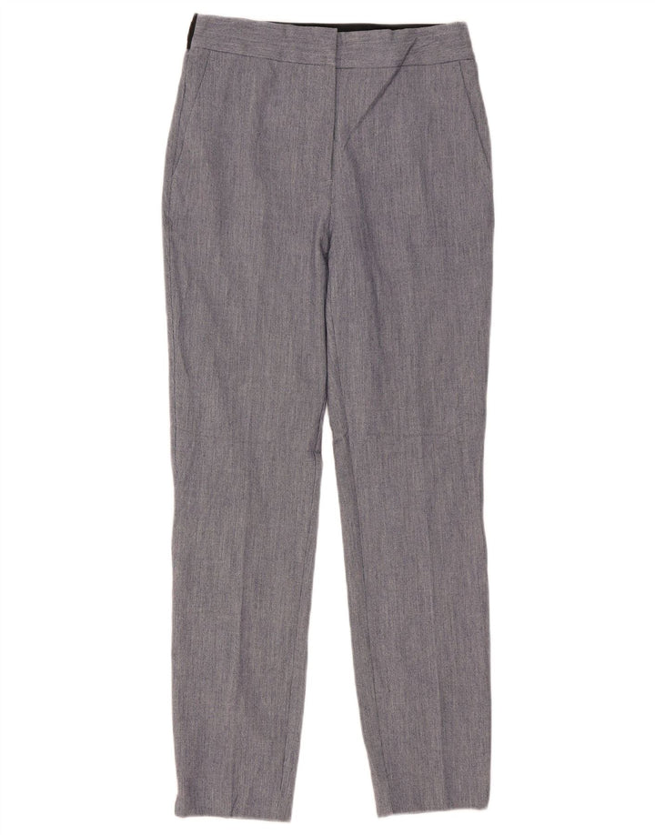 Zara Slim Chino-Hose für Damen, Größe S, W27, L28, Blau, Polyester