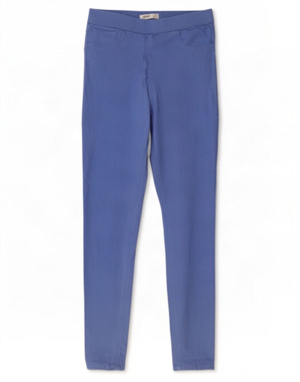 Marks & Spencer Damen Jegging-Jeans UK 10 Small Blaue Baumwolle