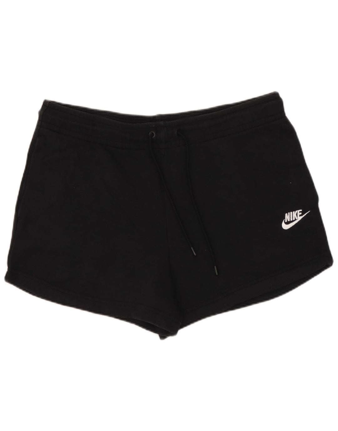 NIKE Damen Sportshorts UK 14 Medium Schwarz