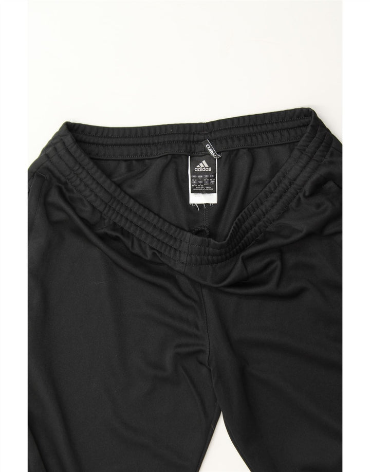 ADIDAS Womens Tracksuit Trousers UK 16/18 Large  Black Polyester Vintage Adidas and Second-Hand Adidas from Messina Hembry 