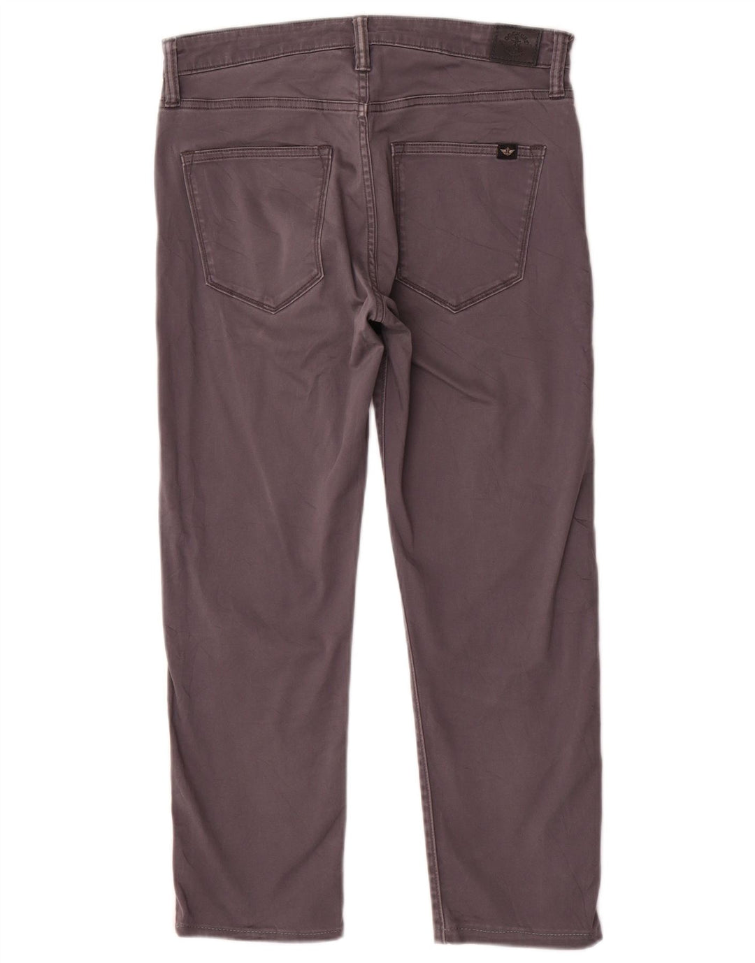 DOCKERS Gerade geschnittene Herrenhose W30 L24 Graue Baumwolle