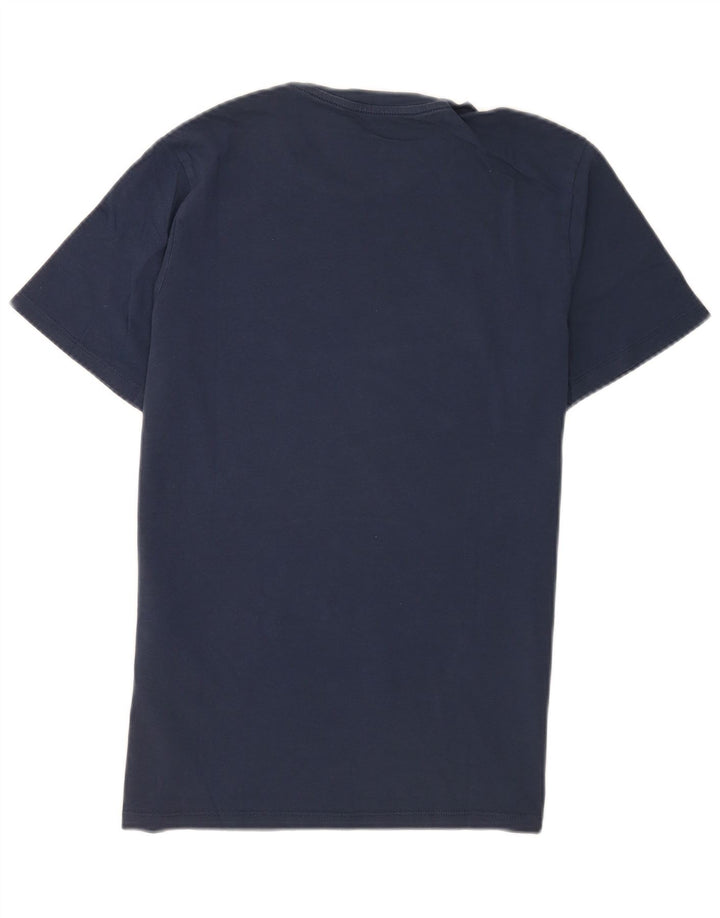 Levi's Herren-T-Shirt mit Grafik, Größe S, marineblaue Baumwolle