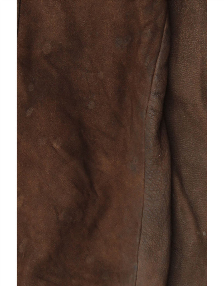 CONBIPEL Herren Lederjacke IT 56 2XL Braunes Leder