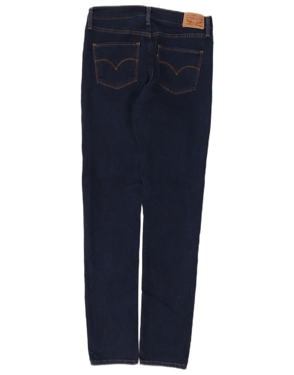 Levi's Damen Slim Jeans W28 L32 Marineblau