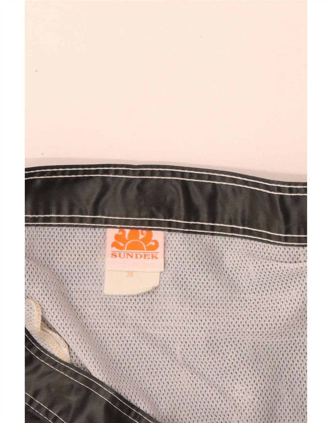 Sundek Herren-Badeshorts, Größe L, Grau