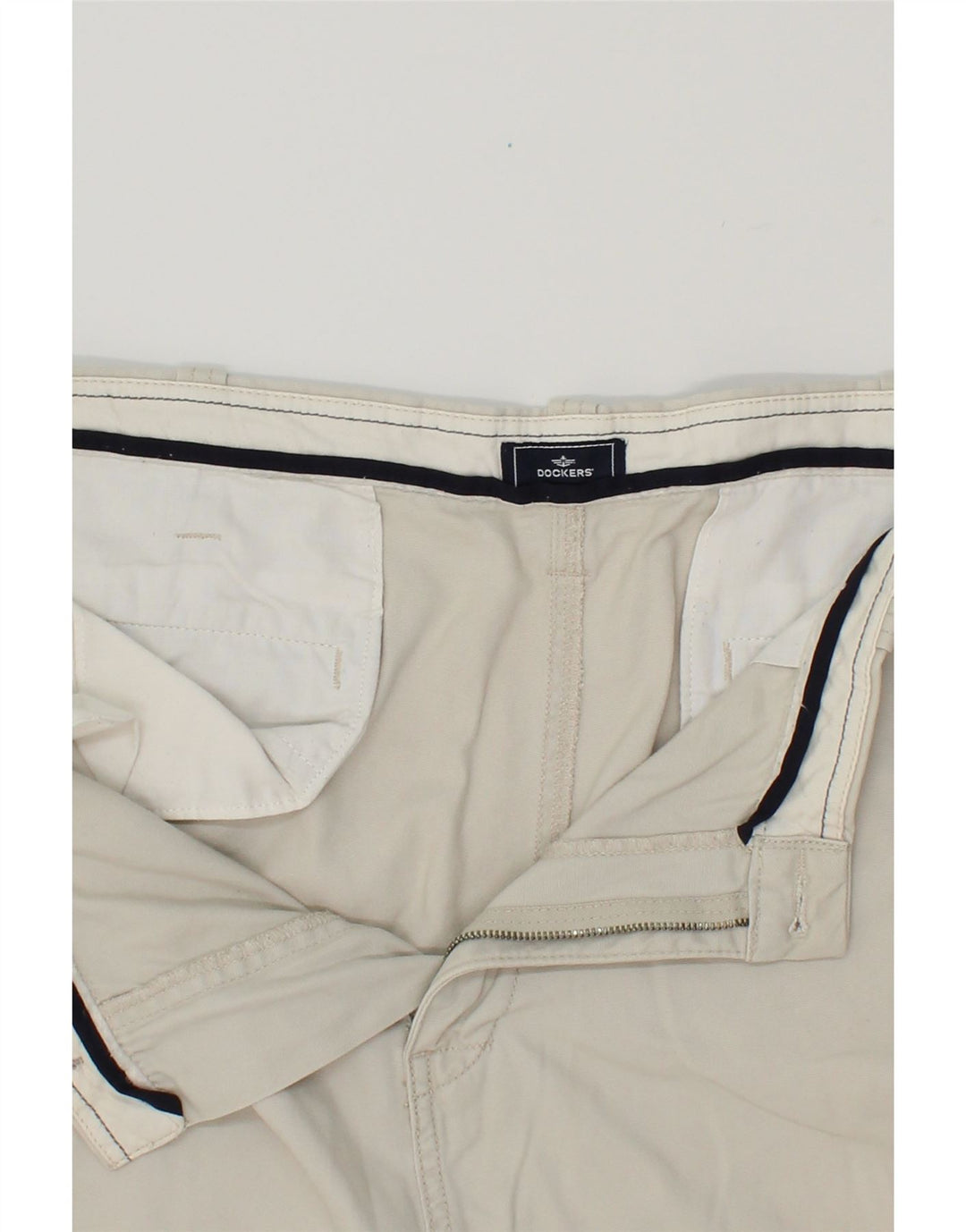 DOCKERS Mens Cargo Shorts W40 XL  Beige Cotton Vintage Dockers and Second-Hand Dockers from Messina Hembry 