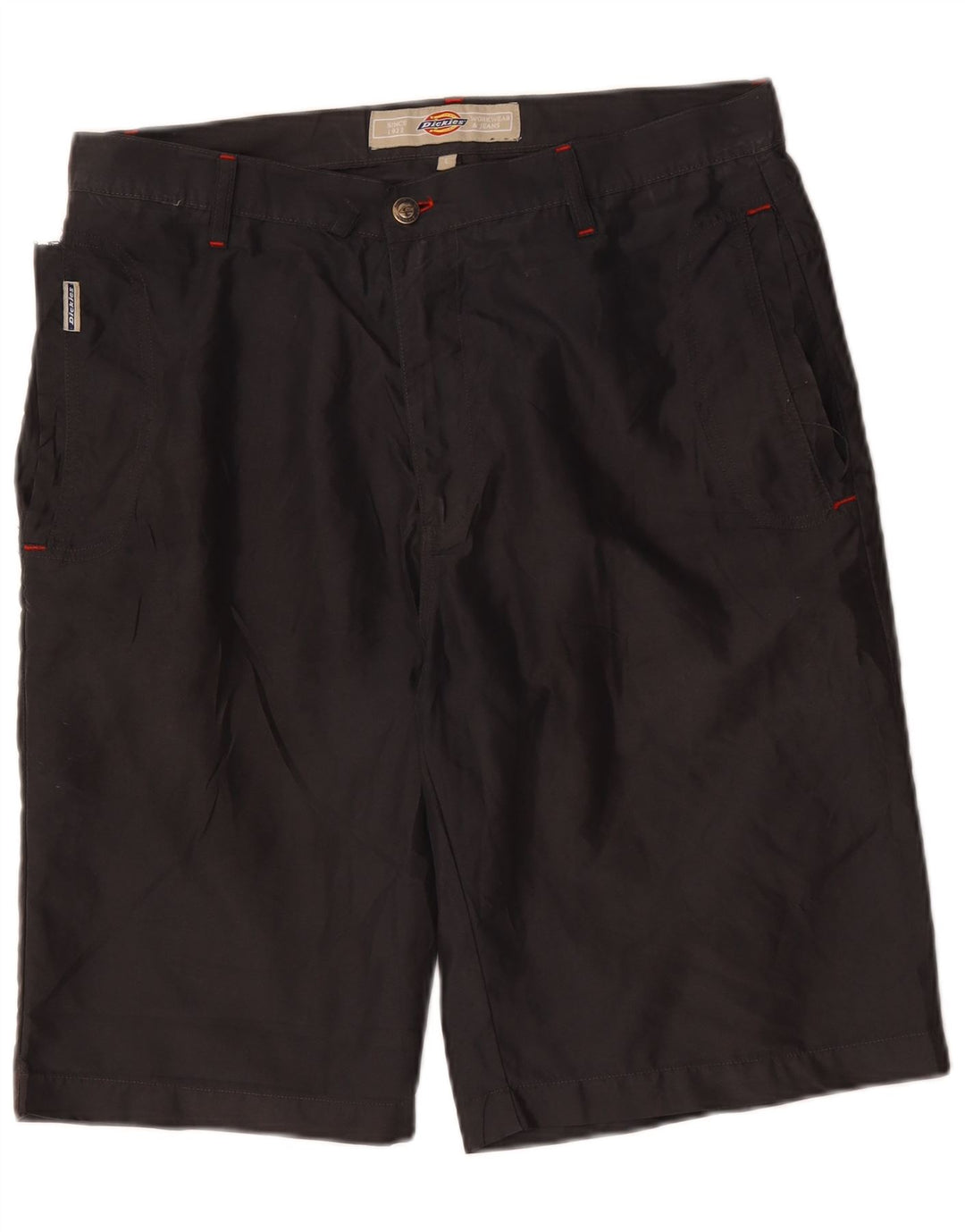 Dickies Herren-Chinoshorts, Größe L, W36, Schwarz, Polyester
