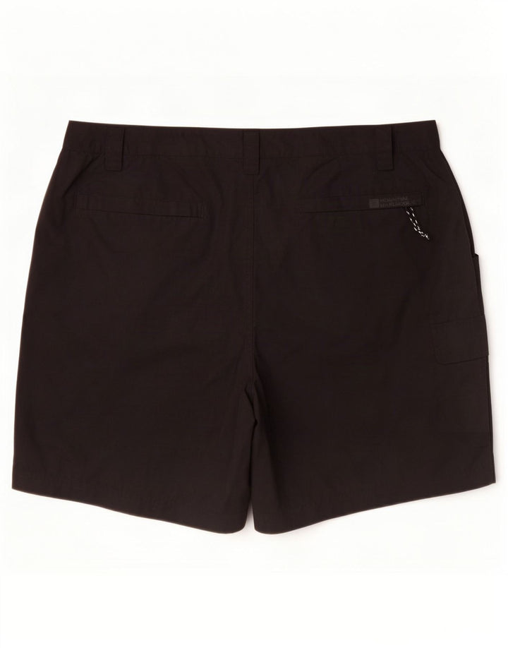 Mountain Warehouse Damen-Cargoshorts UK 16 Large W34 Schwarzes Polyester