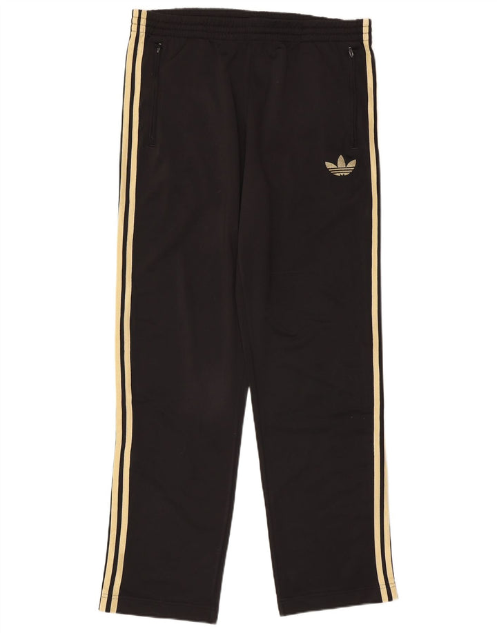 Adidas Herren-Trainingshose, Mittelschwarz, Colourblock-Polyester