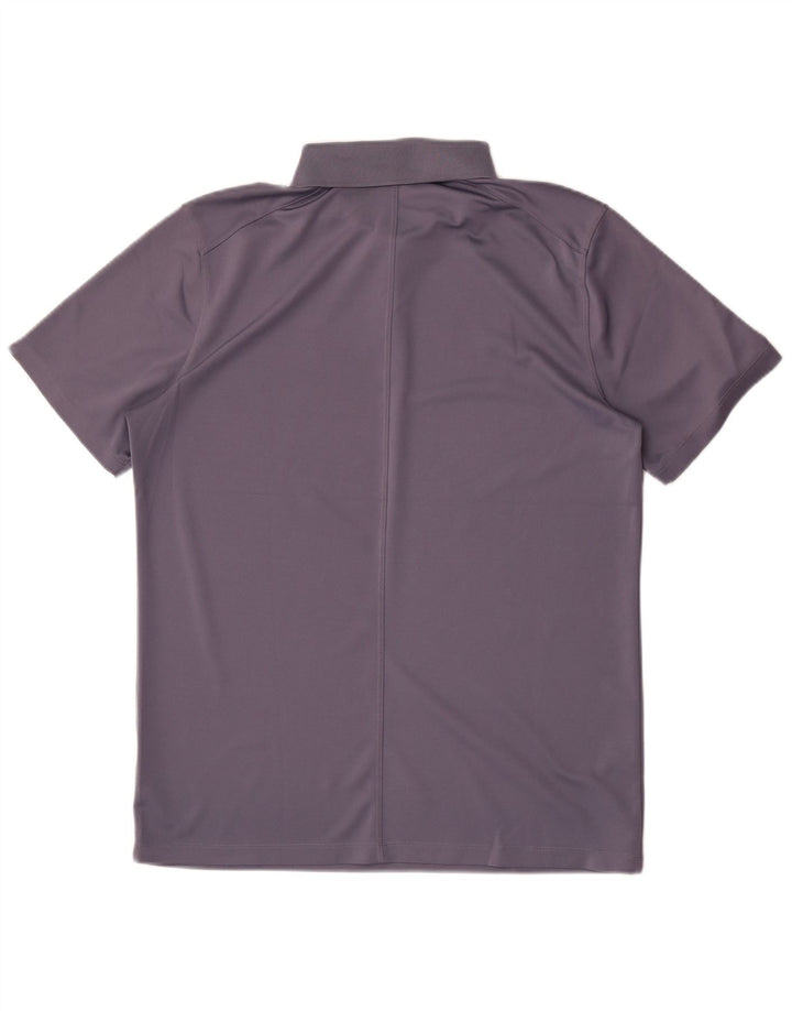 Nike Herren Dri Fit Poloshirt, Größe L, Grau