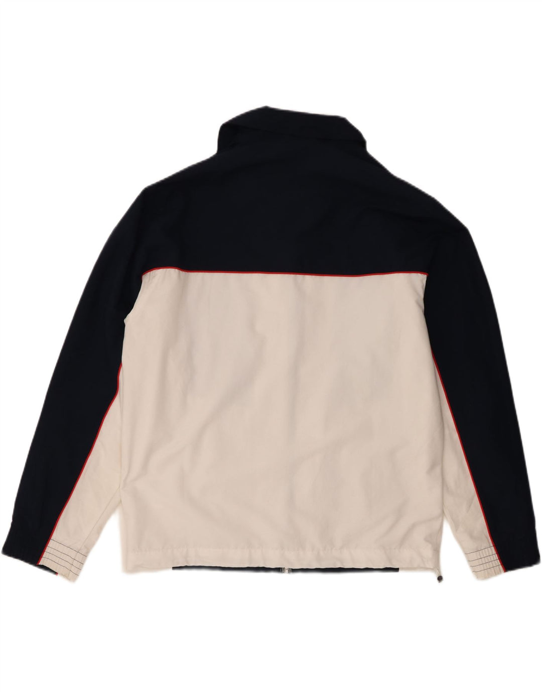 Lotto Herren-Trainingsanzug-Oberteil, mittleres Marineblau, Farbblock-Polyester