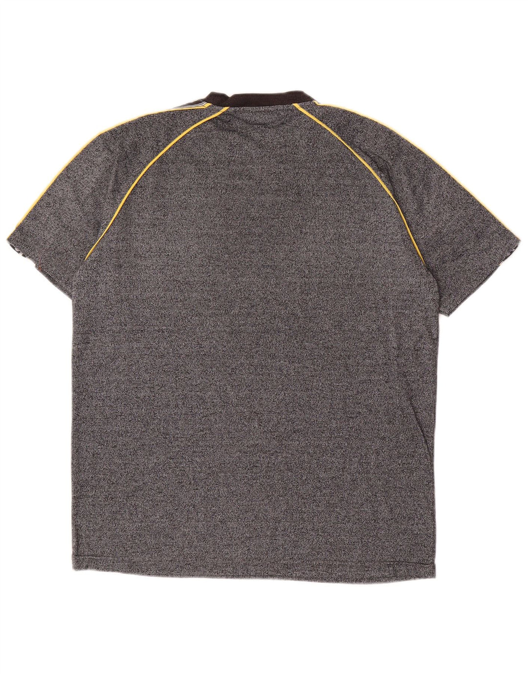 ASICS Herren Grafik-T-Shirt-Oberteil Mittelgrauer Farbblock