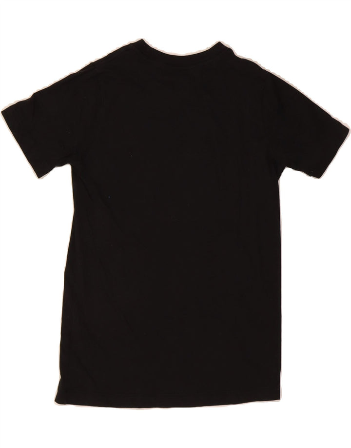 NIKE Boys Graphic T-Shirt Top 10-11 Years Medium Black Cotton Vintage Nike and Second-Hand Nike from Messina Hembry 