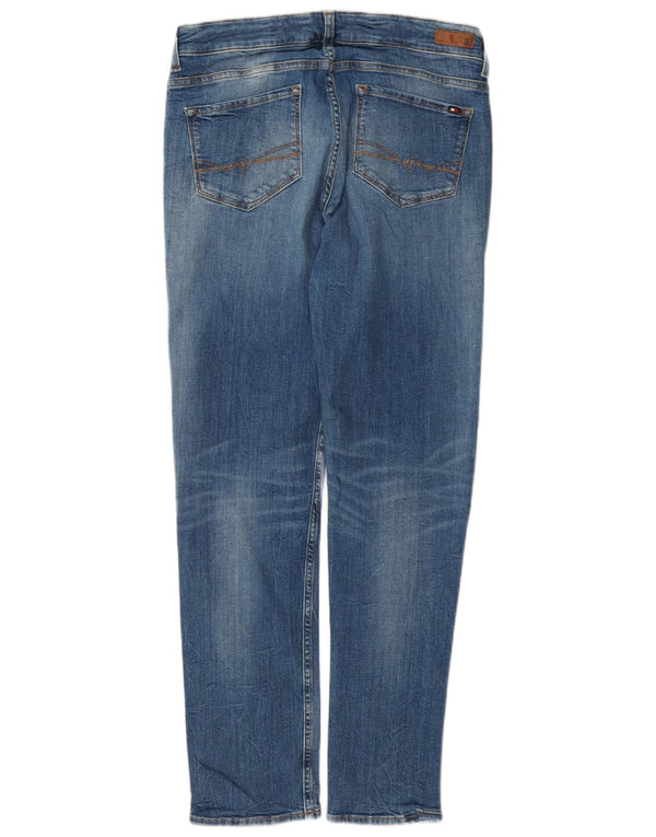 Tommy Hilfiger Damen Madrid RW Straight Jeans W31 L32 Blaue Baumwolle