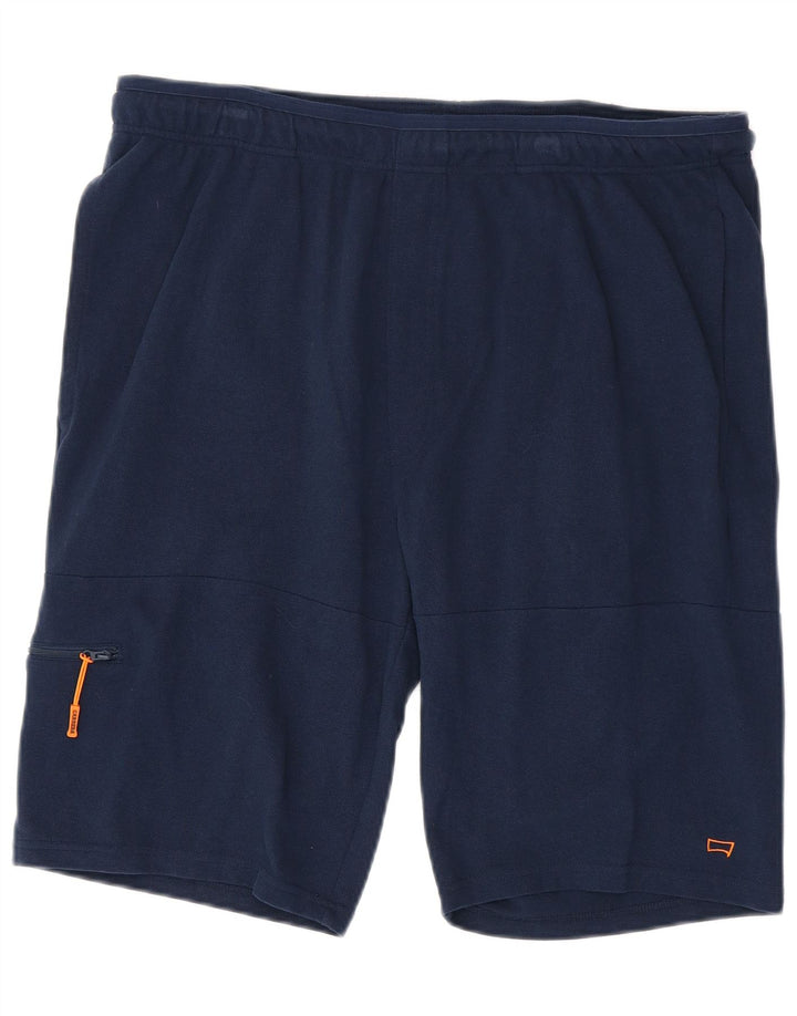 CARRERA Herren-Sportshorts XL aus marineblauer Baumwolle