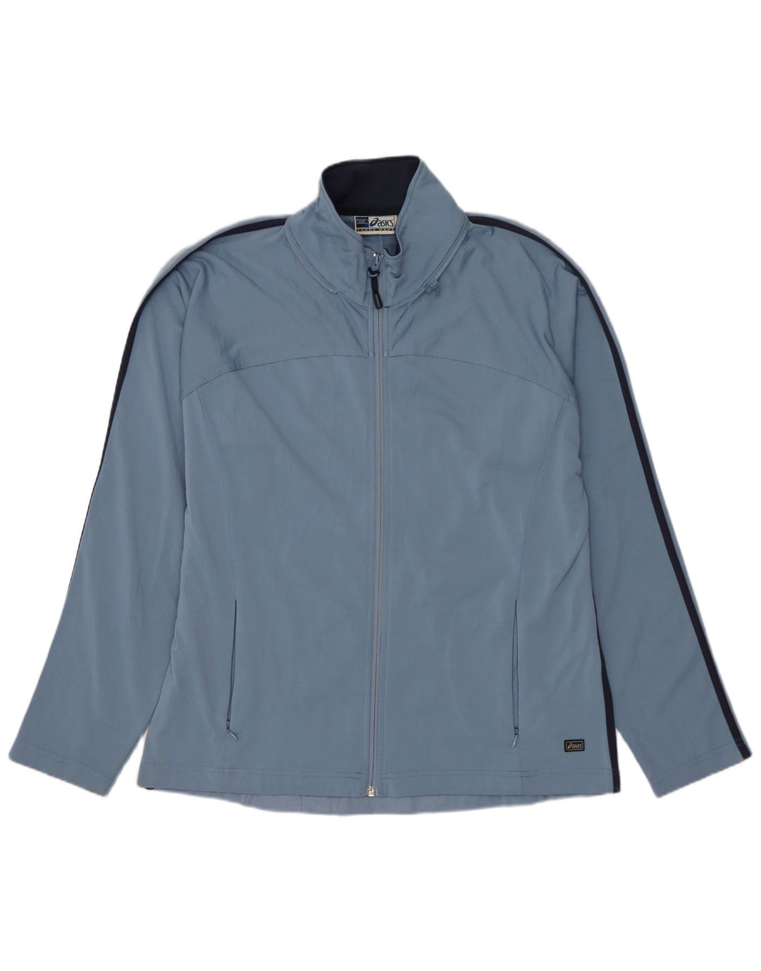 ASICS Herren-Trainingsanzug-Oberteil, Jacke, Größe L, Blau