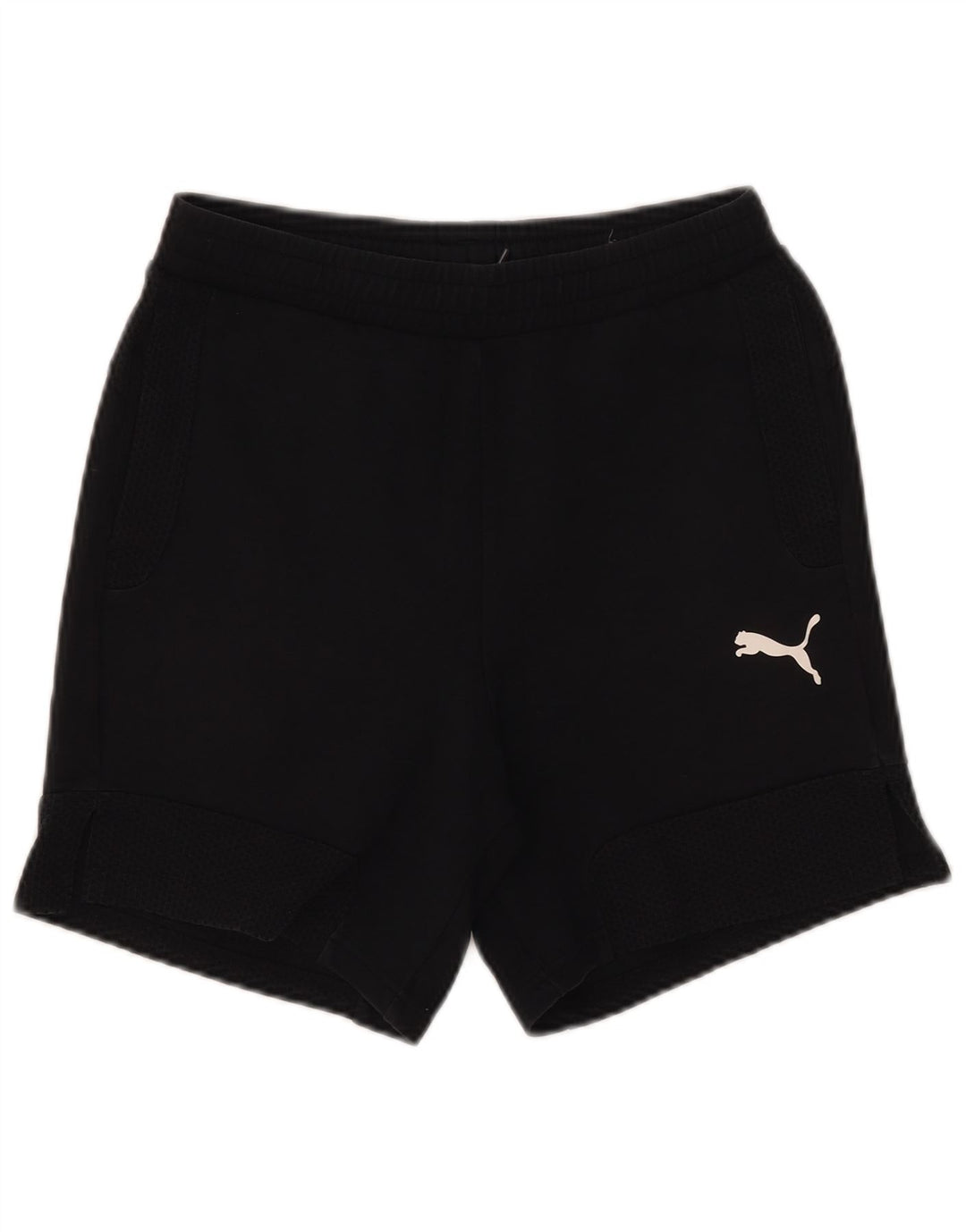 Puma Jungen Sportshorts 13–14 Jahre, schwarze Baumwolle