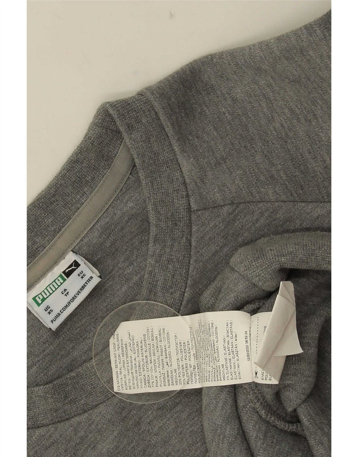 Puma Herren Sweatshirt Pullover XS Grau Baumwolle