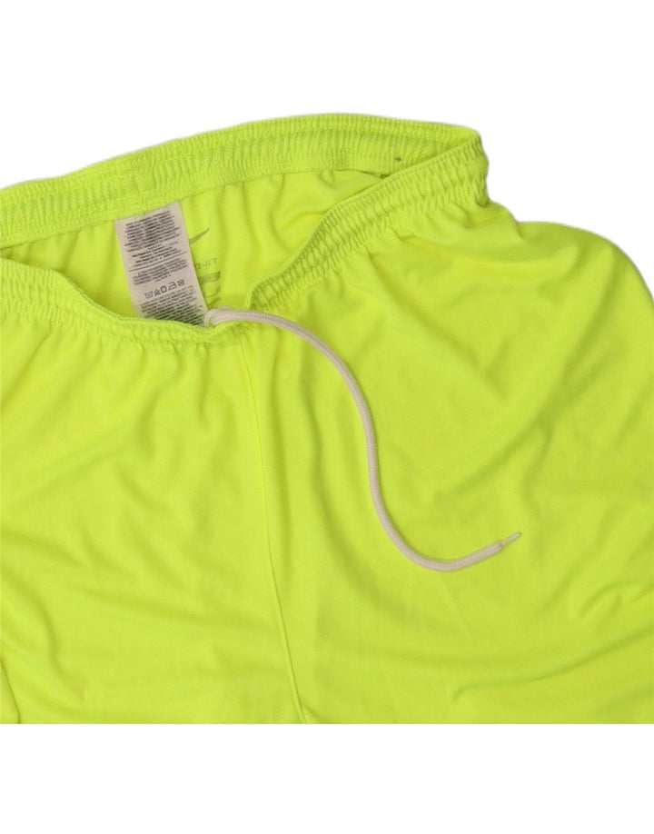 Nike Herren Graphic Sport Shorts XL Gelb Polyester