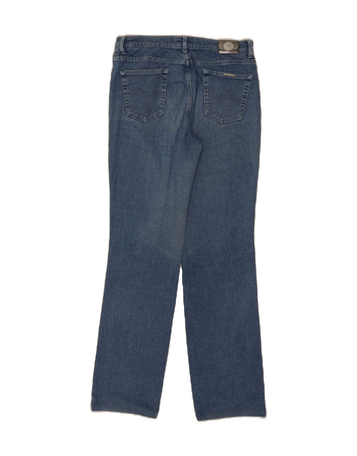 TRUSSARDI Womens Straight Jeans W28 L32 Blue Vintage Trussardi and Second-Hand Trussardi from Messina Hembry 