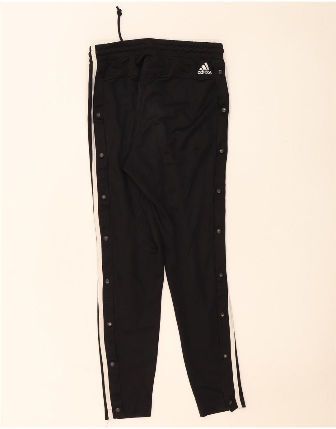 Adidas Damen Trainingshose UK 6 XS Schwarz Polyester