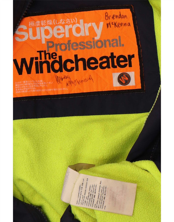 Superdry Damen The Windcheater Windjacke UK 14 Medium Marineblau