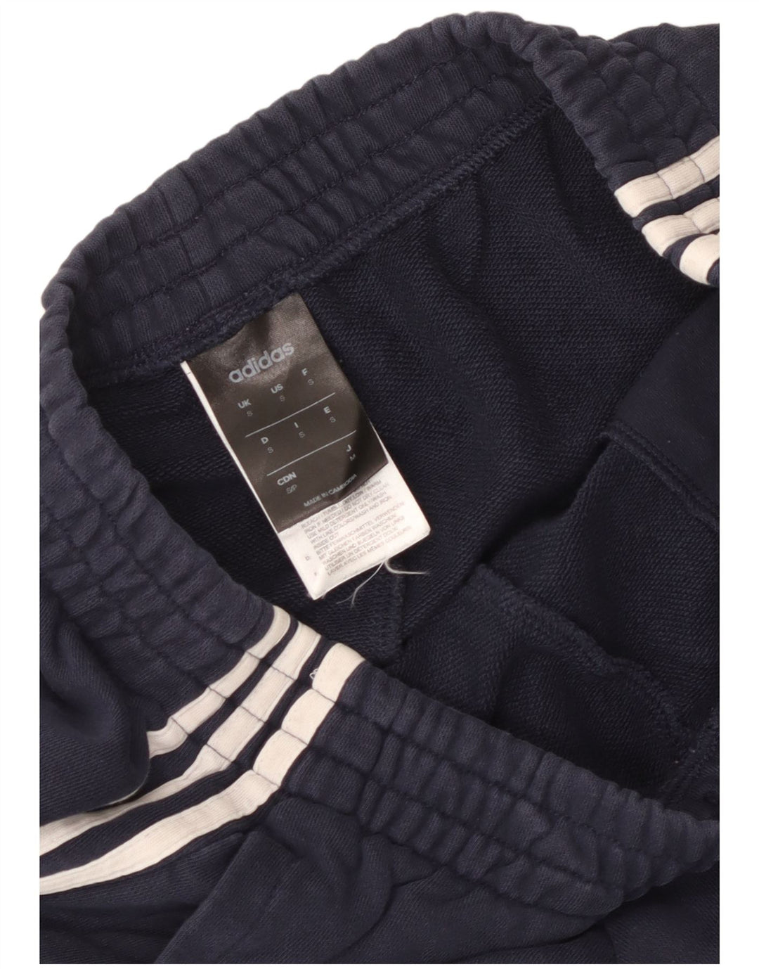 Adidas Herren Sport Shorts Small Marineblau Baumwolle