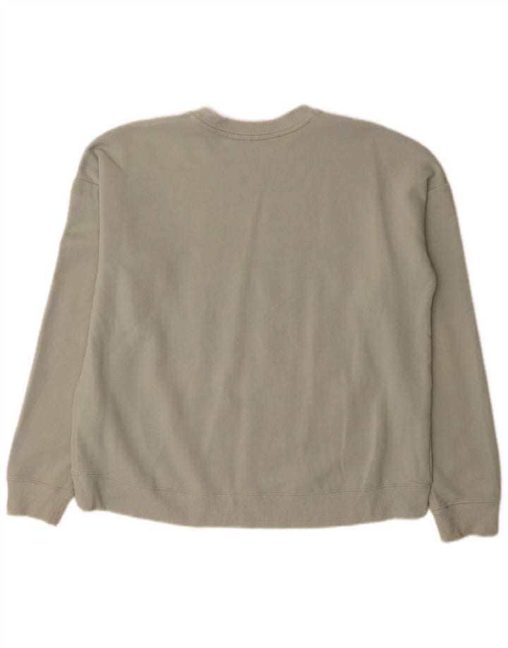 Under Armour Womens Graphic Oversized Sweatshirt Pullover UK 6 XS Grün