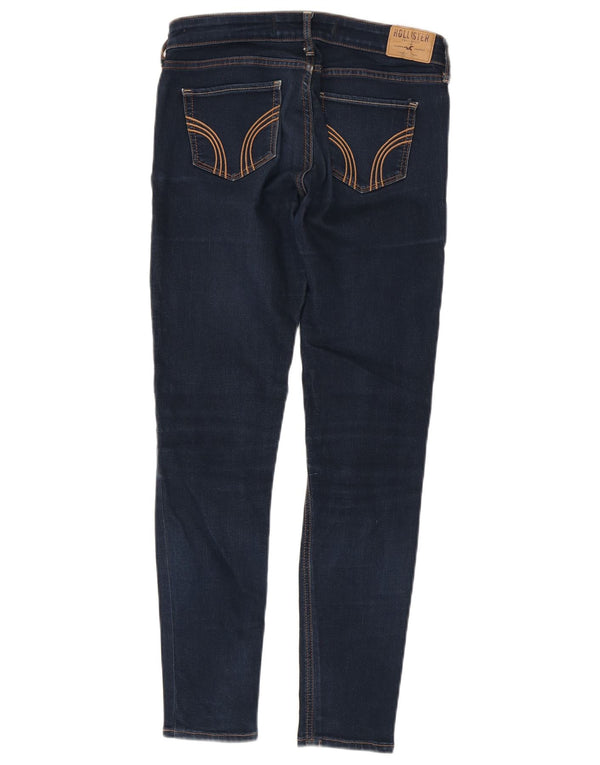 Hollister Damen Skinny Jeans US 5 Small W27 L31 Marineblaue Baumwolle