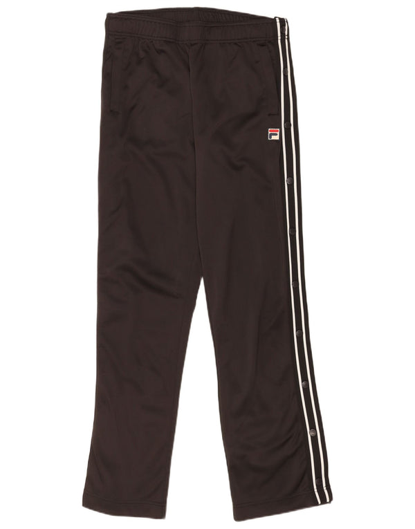 Fila Damen-Trainingshose, UK 12, Mittelschwarz, Polyester